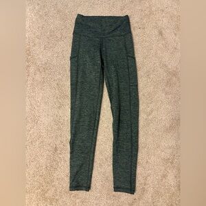 Aerie Women’s Heather Green Pocket Leggings